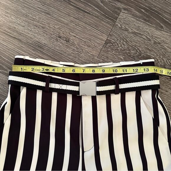 Alice + Olivia Paula Striped Wide Leg Pants - Picture 6 of 8